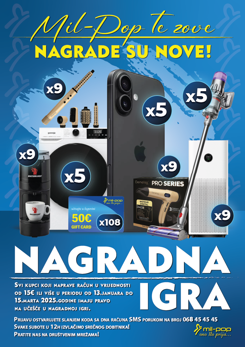 Nagradna igra - Finalno izvlačenje